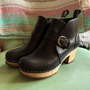 Swedish Hasbeens Black Boot